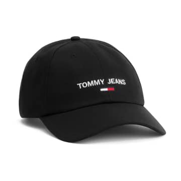 Tommy Hilfiger Tommy Jeans Sport Cap In Black
