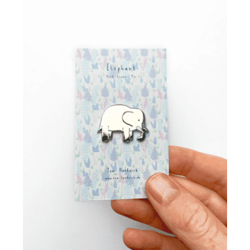 Tom Hardwick Elephant Enamel Pin Badge