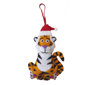 Base Tiger Christmas Decoration