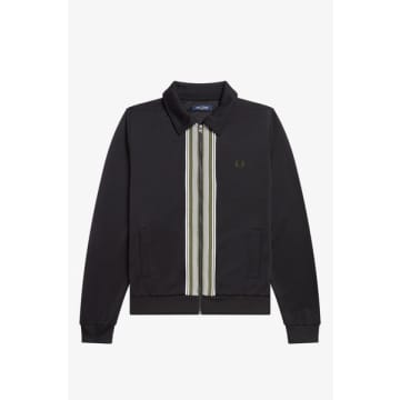 FRED PERRY FRED PERRY FLAT KNIT INSERT TRACK JACKET
