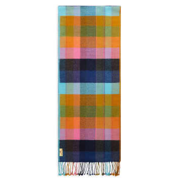 Burrows And Hare Cashmere & Merino Wool Scarf