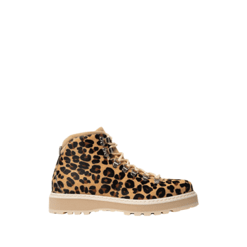 Mono Hiking Core Boots In Pony Leopard From In Animal Print