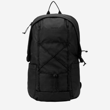 Elliker Kiln Hooded Zip Top Backpack In Black