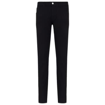 Shop Armani Exchange J13 Slim Fit Jeans In Black
