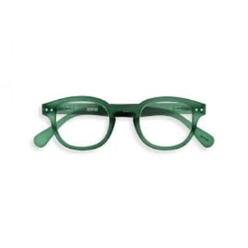Shop Izipizi Shape C Green Crystal Reading Glasses