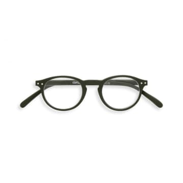 Shop Izipizi Shape A Khaki Reading Glasses In Neutrals