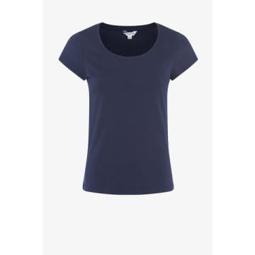 Great Plains Essential Classic Tee In Blue
