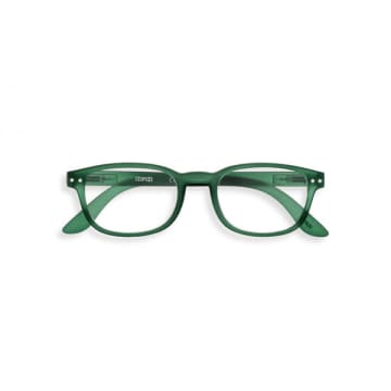 Shop Izipizi Shape B Green Reading Glasses