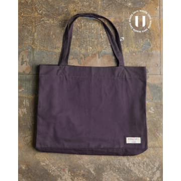 Uskees Zero Waste Organic Cotton Tote Bag In Purple