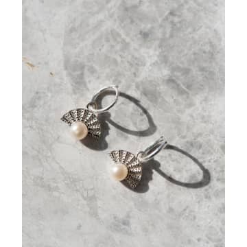 Zoe And Morgan Calypso Silver Earrings In Metallic