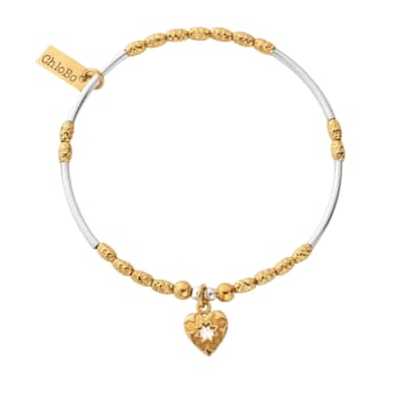 Chlobo Decorated Star Heart Bracelet