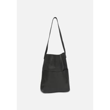 El Puente Shoulder Bag With Two Exterior Pockets // Black