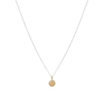 Épanoui Stars Align Coin Necklace In Gold