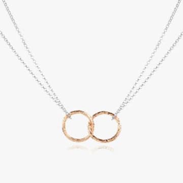 Matthew Calvin Necklace Double Meteorite Ring In Gold