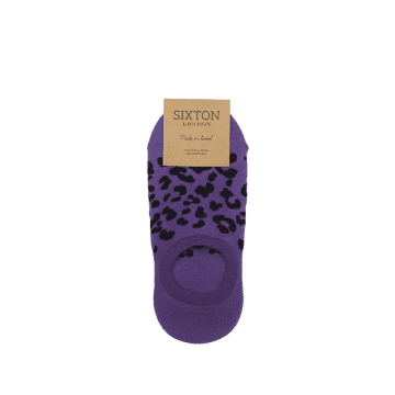 Sixton Trainer Socks In Purple