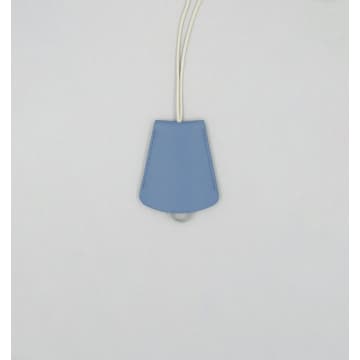 Laperruque Smoke Blue Smooth Bell Key Ring