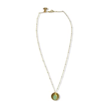 Ysie Blue Chalcedony Ally Necklace