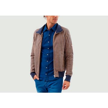 Les Garçons Faciles Adriano Dauphine Knitted Fleece Jacket