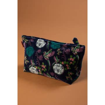 Les Touristes Airport Pouch In Sinta Navy In Blue