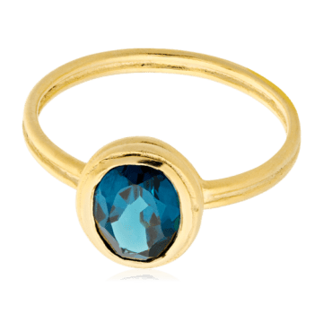 Pernille Corydon Hellir Ice Ring Gold 52