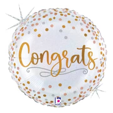 Foil Congrats Confetti Balloon