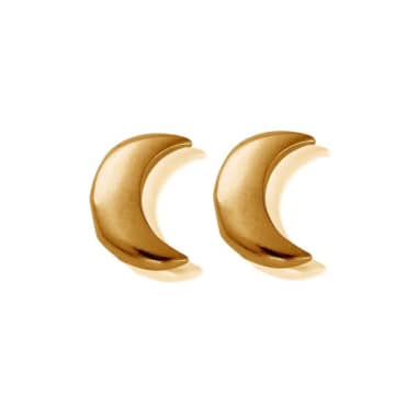 Chlobo Moon Earring In Gold