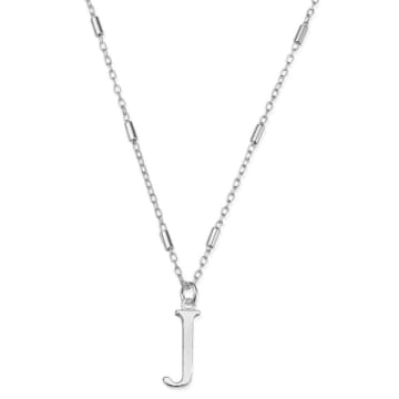 Chlobo Iconic Initial Necklace In Metallic