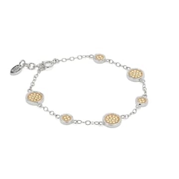 Anna Beck Classic Station Bracelet In Gold