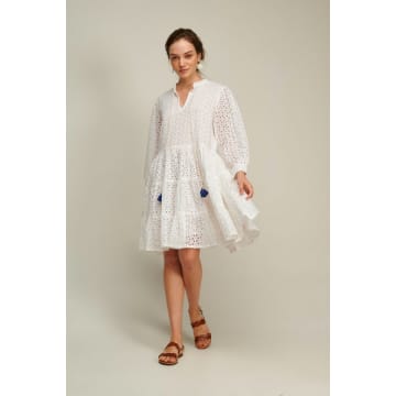 Dream Broiderie Anglaise Dress In White