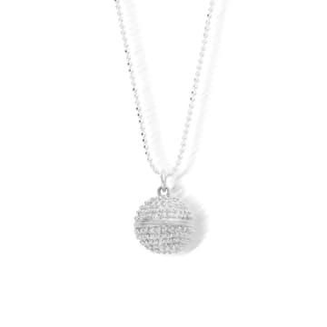 Chlobo Diamond Cut Chain With Dreamball Pendant In Metallic