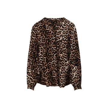 Coster Copenhagen Leopard Shirt In Animal Print