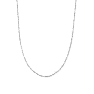 Chlobo Twisted Rope Chain Necklace In Metallic