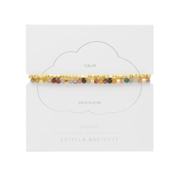 Estella Bartlett Coco And Gemstone Bracelet Set In Gold