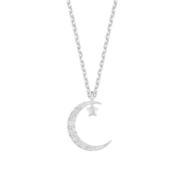 Estella Bartlett Moon & Star Necklace