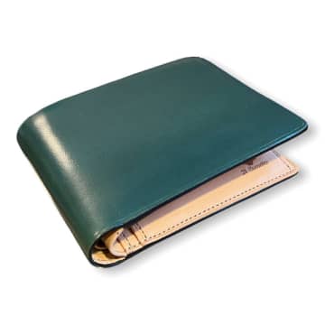 Il Bussetto - Bifold wallet with clip dark blue - simonskott