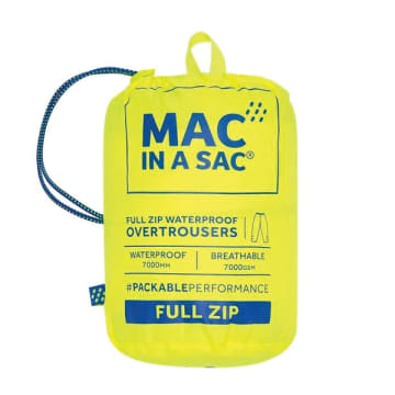 Mac In A Sac - Waterproof Overtrousers Trousers (full Zip)