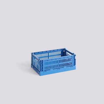 Hay Colour Crate-small-electric Blue