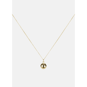 Skultuna Ball Necklace In Gold