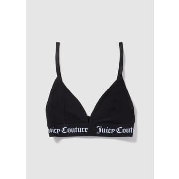 Juicy Couture BRA BRANDED WAISTBAND - Triangle bra - black