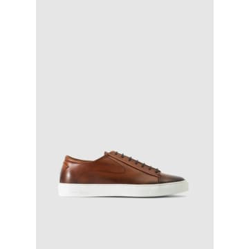 Oliver Sweeney Tan Mens Sirolo Trainer In Neutrals