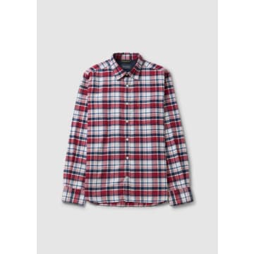 Oliver Sweeney Red Censo Mens Shirt