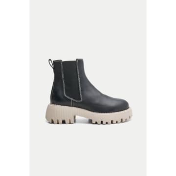 Shoe The Bear Black Contrast Posey Boot