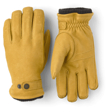 Hestra Natural Yellow Utsjö Gloves In Multi