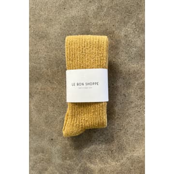 Le Bon Shoppe Arctic Mustard Socks