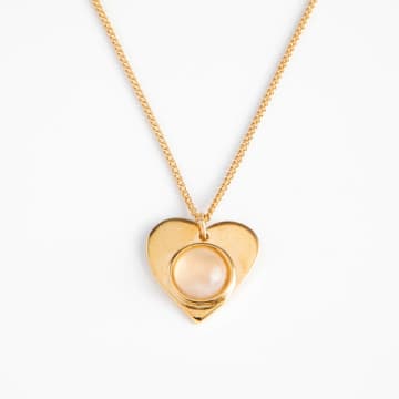 Dlirio Pink Heart Necklace