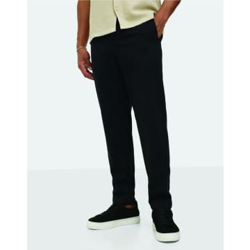 Selected Homme Black Adjusted Chino Trousers