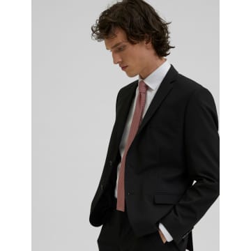 Selected Homme Slim Fit Black Suit Jacket
