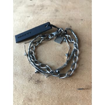 Goti 925 Silver Bracelet Br2078 In Metallic