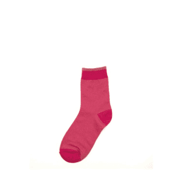 Sixton Tokyo Socks In Bright Pink From