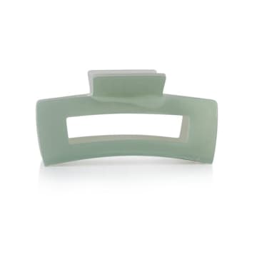 Big Metal Rebecca Over-sized Hair-clip In Green